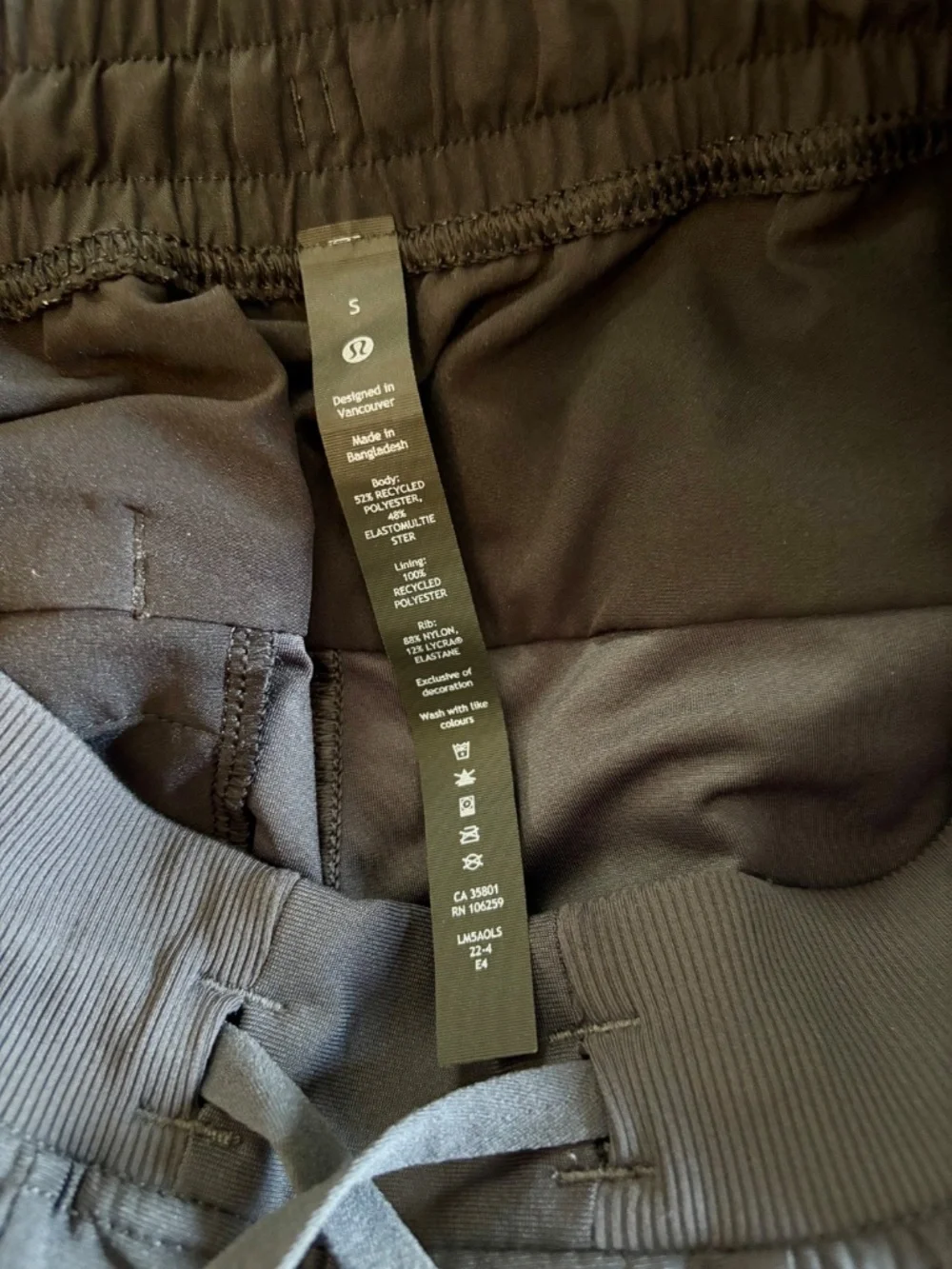 Mens Lululemon ABC Warpstreme Jogger - 30